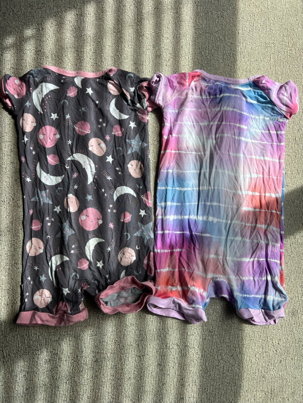 Little Sleepies Short Zippy Pajamas 12-18 months